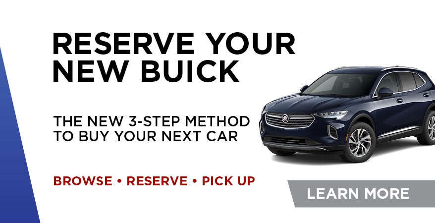 Reserve Your New Buick 